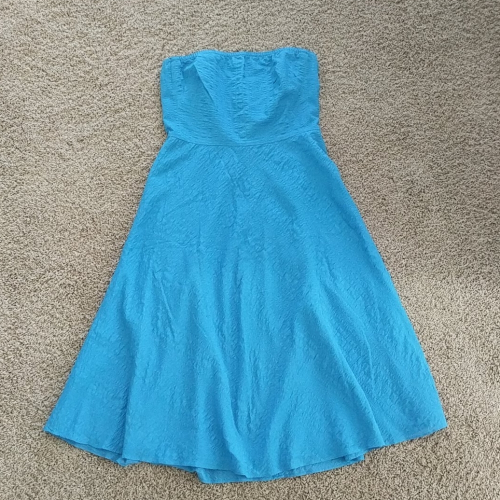 Strapless JCrew dress